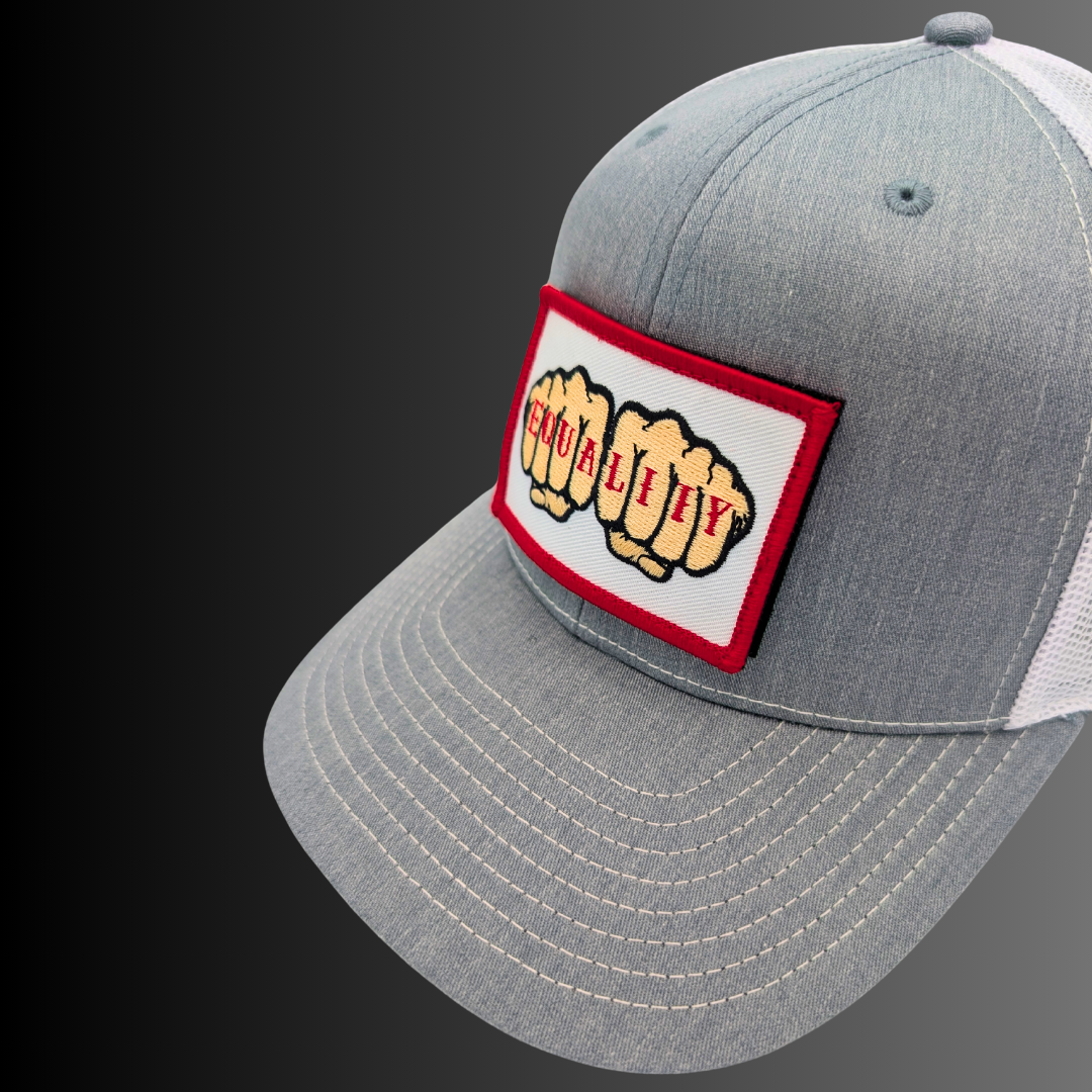 EQUALITY Patch + Hat (Heather Grey/White)