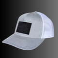 The Radish Hat (Heather Grey/White)