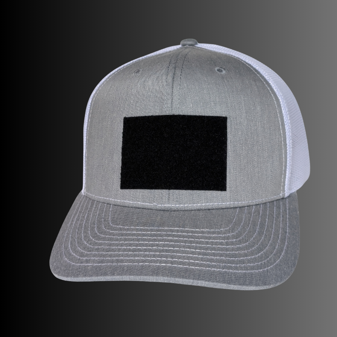 The Radish Hat (Heather Grey/White)